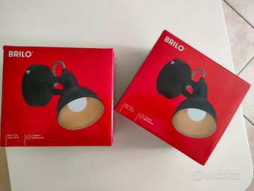 Lampade applique faretto nero