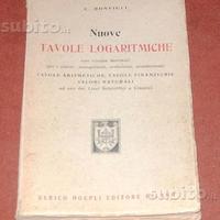Tavole logaritmiche, finanziarie .- Hoepli - 1944