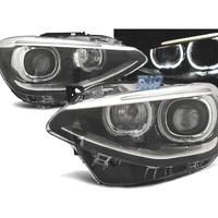 FARI BMW F20 21 ANGEL EYES LED SFONDO NERO