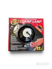 Lampada a morsetto Zoo Med Deluxe