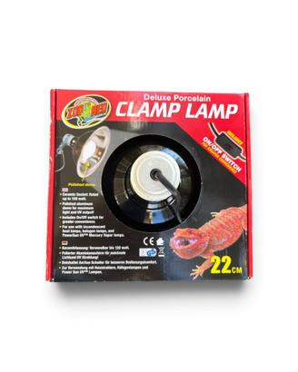 Lampada a morsetto Zoo Med Deluxe