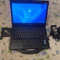 Panasonic cf-53 16/256  i5 windows7/10 Diagnosi