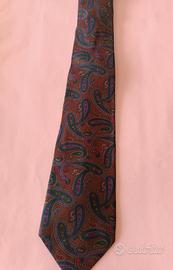 Cravatta in seta vintage cachemire James Dillon