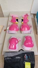 oxelo-kit ginocchiere-gomitiere-polsiere roller