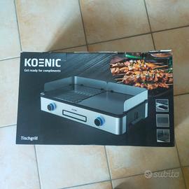 piastra grill cuoci carne pesce e verdure 