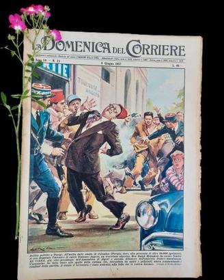 La Domenica del Corriere 9 giugno 1957 Gottardo