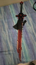 Spada cosplay + custodia da cintura 