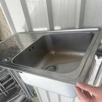 Lavabo acciaio inox