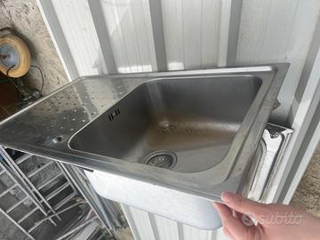 Lavabo acciaio inox