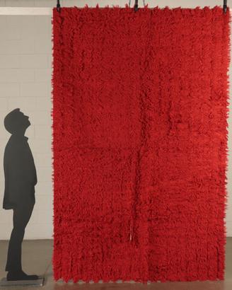 Tappeto Vintage Shaggy Monocolore - Anni 70-80