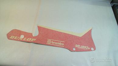 DECALCO SERIE CARENA BLACK RED FLUO 2000 RS 125 AP