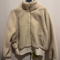 Giacca beige pelosa