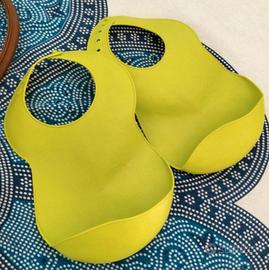 Bavaglino Chicco in silicone con tasca