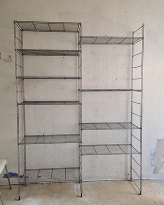 scaffalatura da interni o esterno