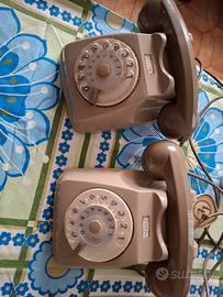 Lotto 3 Telefoni Vintage a Disco SIP anni '70/'80