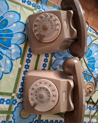 Lotto 3 Telefoni Vintage a Disco SIP anni '70/'80