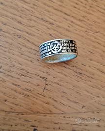 anello religioso uomoe