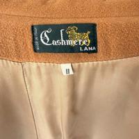 Cappotto color cammello lana e cashmere