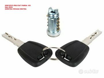 Cilindretto porta sx/dx fiat panda 169 nottolino