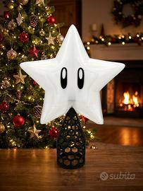 Puntalr stella di natale super mario bros navidad