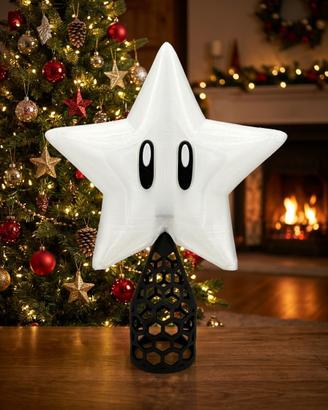 Puntalr stella di natale super mario bros navidad
