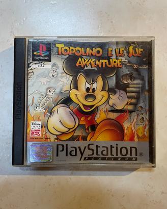 Gioco le avventure di topolino PS1