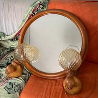 Specchio e luci anni 60