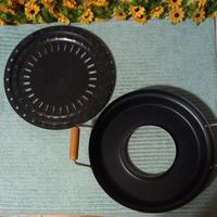 Padella grill per cotture dietetiche