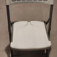 Sedia pieghevole di design solida Nuova