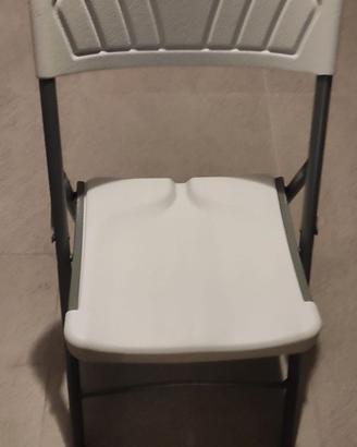 Sedia pieghevole di design solida Nuova