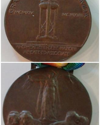 Medaglia interalleata della Vittoria 1920.