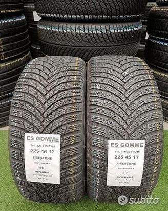 2 gomme 225 45 17 FIRESTONE INV RIF1103