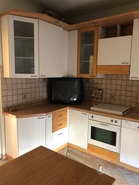 Cucina componibile bianca