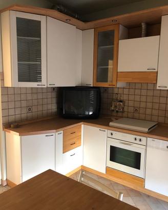 Cucina componibile bianca
