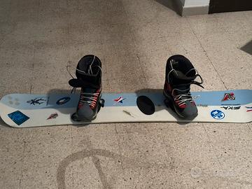 Snowboard freestyle principianti