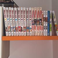 Manga volumi in foto dragon ball, one piece naruto