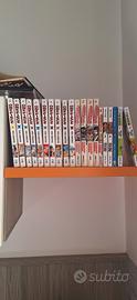 Manga volumi in foto dragon ball, one piece naruto