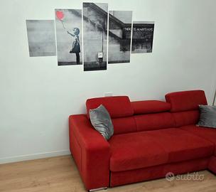 Quadro Banksy “Bambina con palloncino rosso”