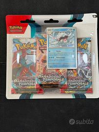 Pokemon Blister 3 bustine paradosso temporale