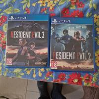 Resident evil 2 e Resident evil 3 PlayStation 4 IT