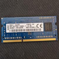 modulo memoria notebook 4 Gb Ram