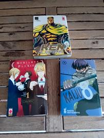 3 fumetti manga 