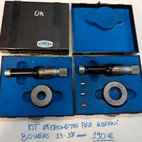 kit micrometri per interni - fori-strumenti misura