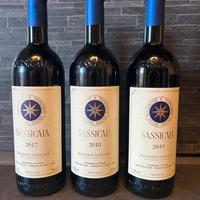 Sassicaia scala 2017 2018 2019