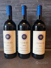 Sassicaia scala 2017 2018 2019