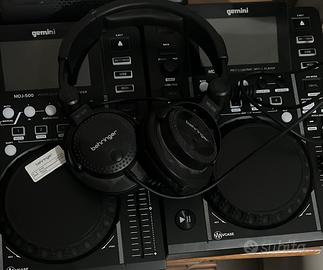 due gemini mdj 500 e mixer pari al nuovo