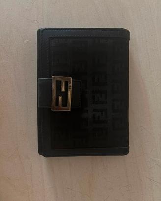 Portafoglio Fendi Zucca Canvas and leather bi-fold