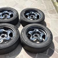 4 cerchi 16" e gomme estive 205/55R16 Citroen C3