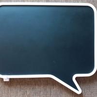 Lavagnetta da parete magnetica e a gesso