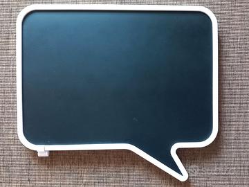 Lavagnetta da parete magnetica e a gesso